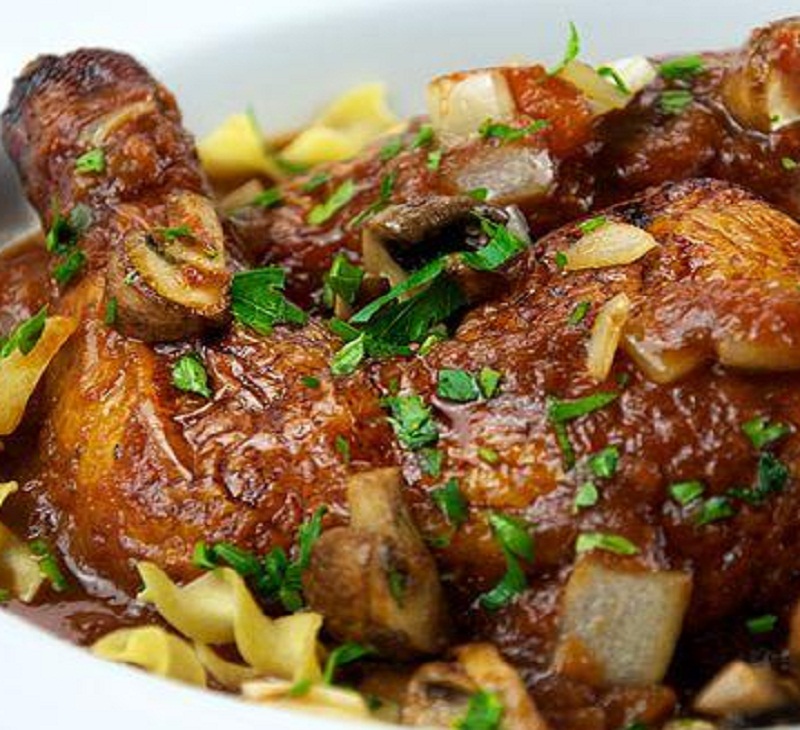 Chicken In Tomato Wine Sauce Chicken In Tomato Wine Sauce picture