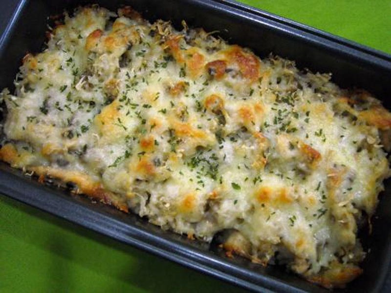 Chicken and Mushroom Pasta Bake Chicken and Mushroom Pasta Bake picture