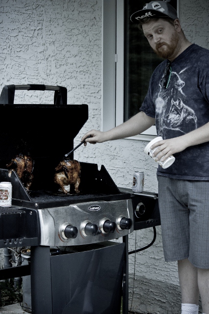 Uncle Donnie's Roasted Crown And Honey Glazed Chicken Ala' Metal Beers Uncle Donnie's Roasted Crown And Honey Glazed Chicken Ala' Metal Beers picture