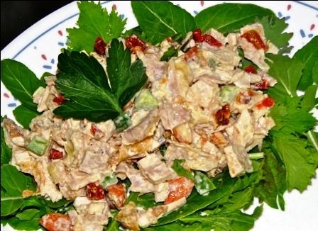 Chicken Salad With Coriander Sesame And Ginger Dressing Chicken Salad With Coriander Sesame And Ginger Dressing picture