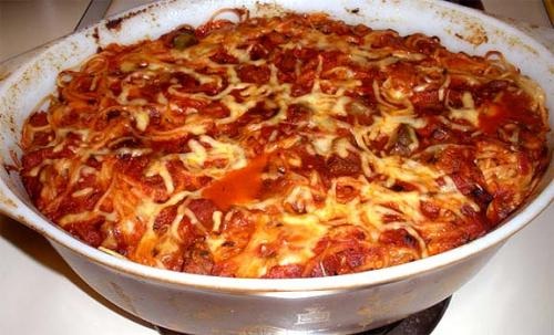 Chicken Spaghetti Casserole Chicken Spaghetti Casserole picture
