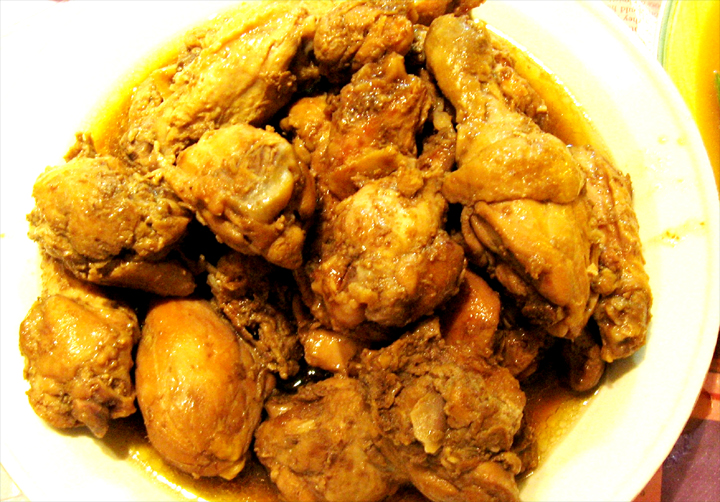 Chicken Stewed in Red Wine Chicken Stewed in Red Wine picture