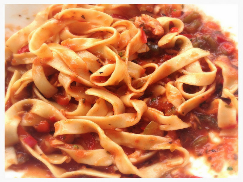 Chilli Tagliatelle Chilli Tagliatelle picture