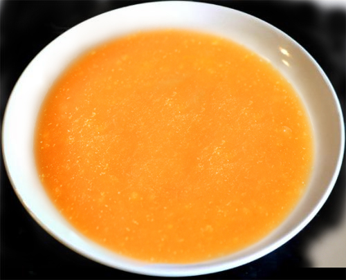 Chilled Cantaloupe Soup Chilled Cantaloupe Soup picture