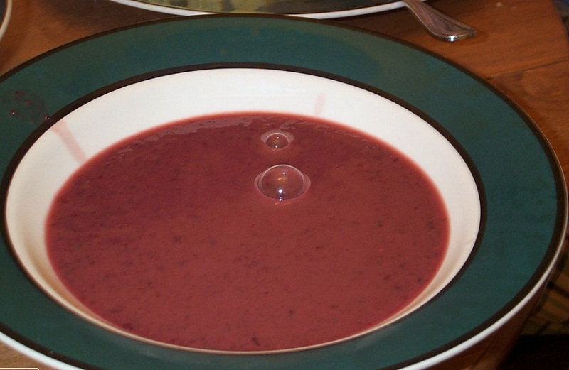 Chilled Cheriy Soup Chilled Cheriy Soup picture