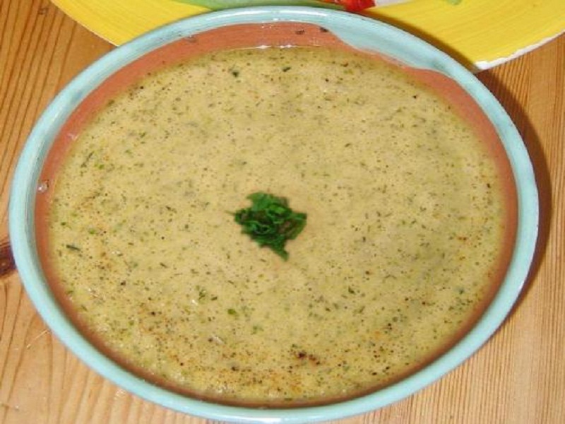 Chilled Cucumber Soup Chilled Cucumber Soup picture