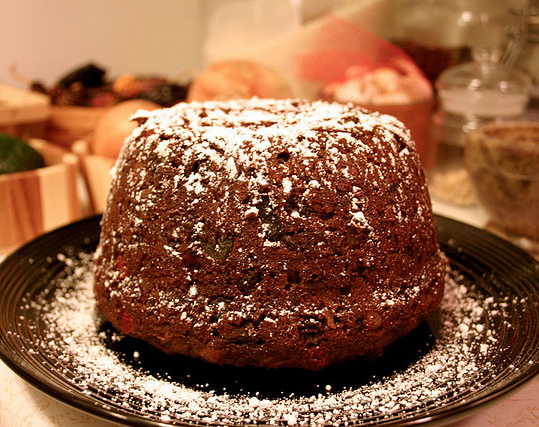 Chilled Plum Pudding Chilled Plum Pudding picture