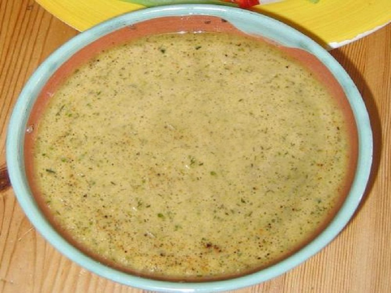 Chilled Zucchini Bisque Chilled Zucchini Bisque picture