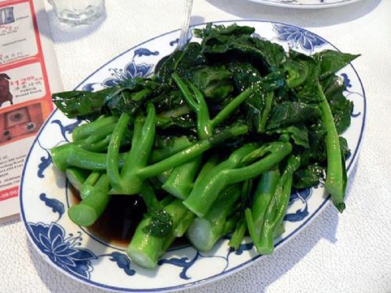Chinese Broccoli with Oyster Sauce Chinese Broccoli with Oyster Sauce picture
