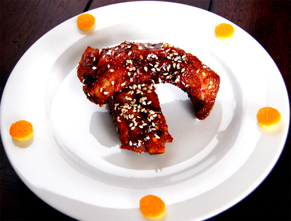 Chinese Sesame Pork Back Ribs Chinese Sesame Pork Back Ribs picture