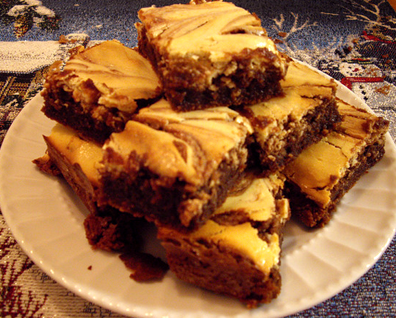 Chocolate-Cream Cheese Brownies Chocolate-Cream Cheese Brownies picture