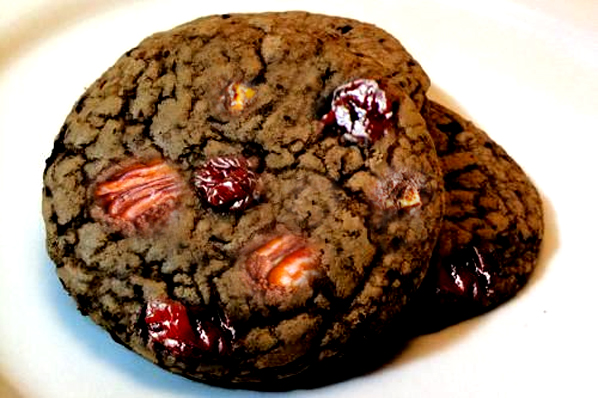 Chocolate Cherry Cookies Chocolate Cherry Cookies picture