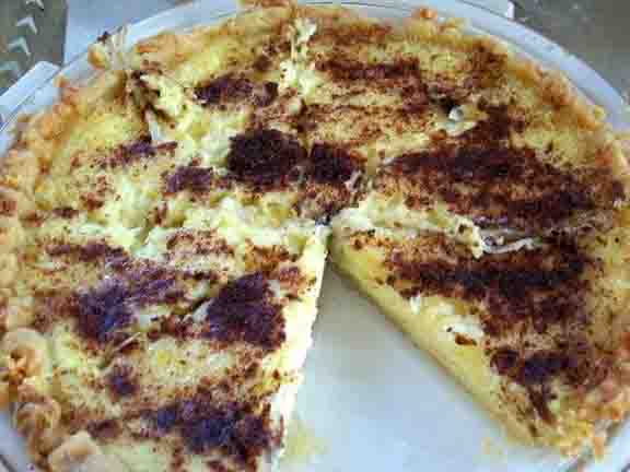 Chocolate-Coconut Bavarian Pie Chocolate-Coconut Bavarian Pie picture
