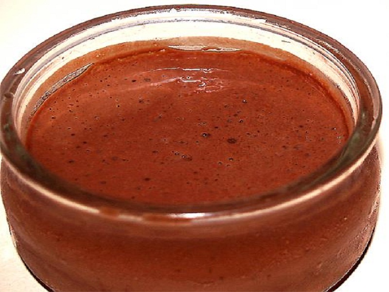 Chocolate Custard Sauce Chocolate Custard Sauce picture