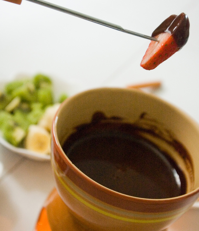 Chocolate Fondue Chocolate Fondue picture