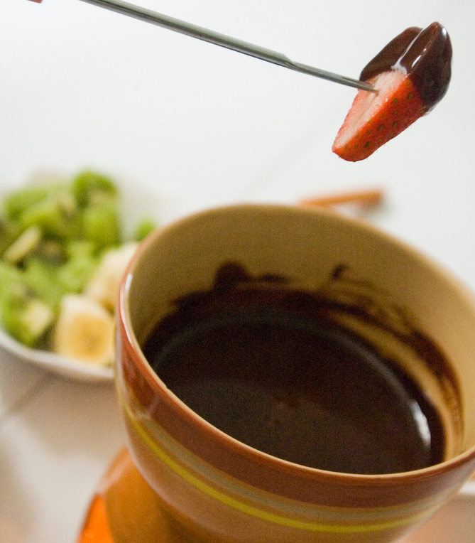Chocolate Fondue Chocolate Fondue picture