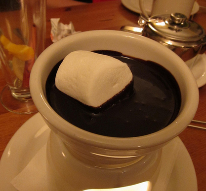 Chocolate-Marshmallow Fondue Chocolate-Marshmallow Fondue picture