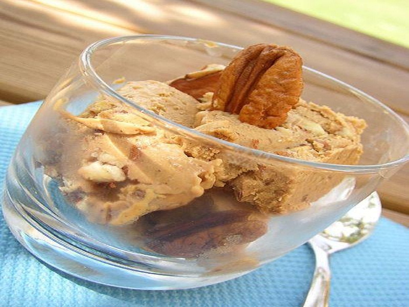 Chocolate Pecan Ice Cream Chocolate Pecan Ice Cream picture