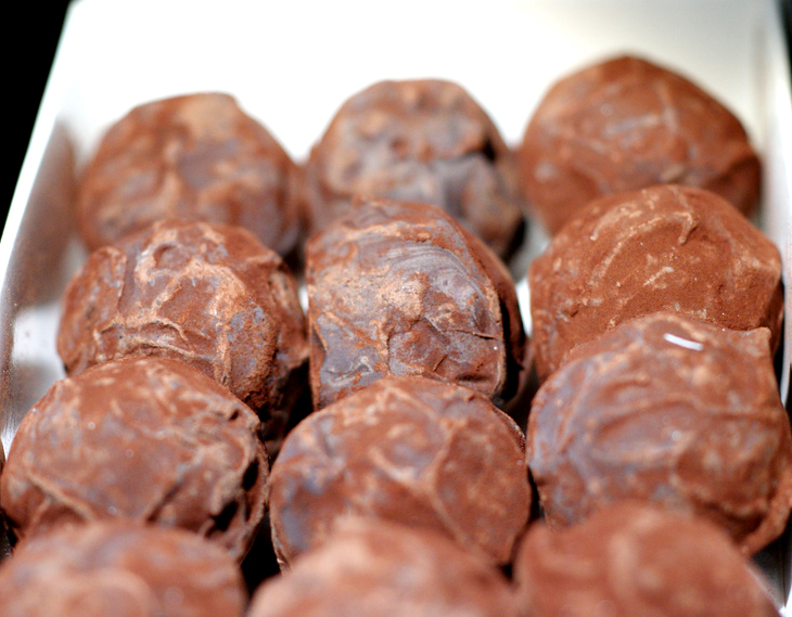 Chocolate Rum Truffles Chocolate Rum Truffles picture