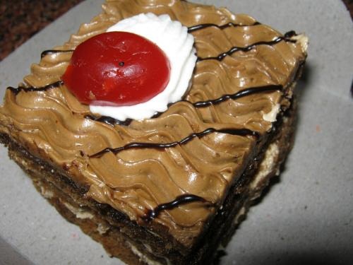 Chocolate Sour Cream Frosting For Cherry Cake Chocolate Sour Cream Frosting For Cherry Cake picture