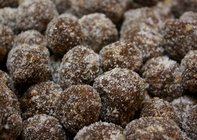 Chocolate Bourbon Balls Chocolate Bourbon Balls picture