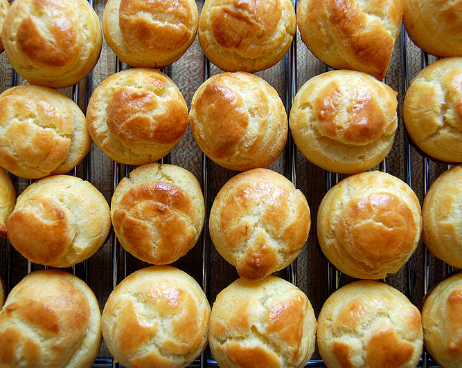 Choux Pastry Buns Choux Pastry Buns picture