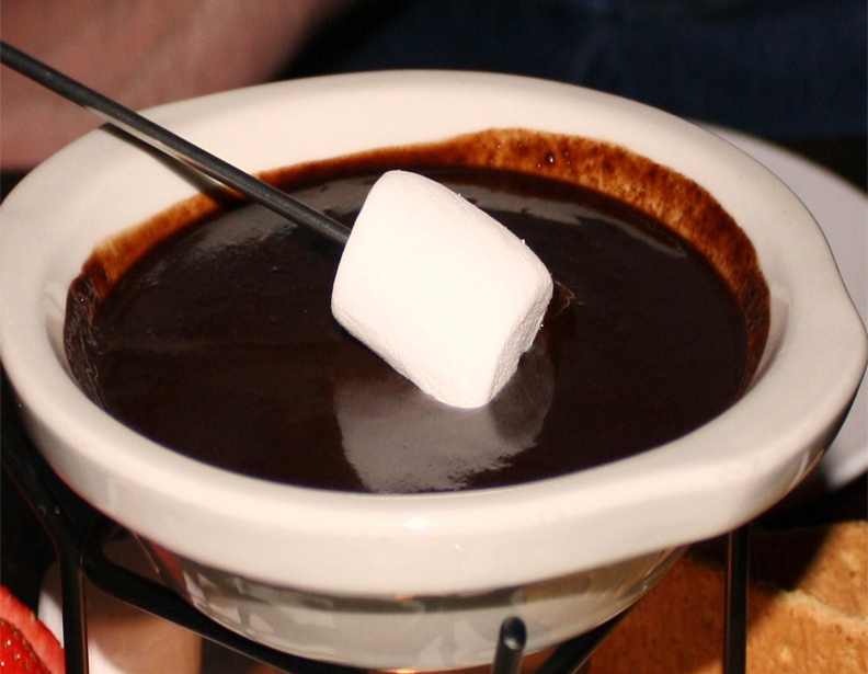 Cinnamon Chocolate Fondue Cinnamon Chocolate Fondue picture