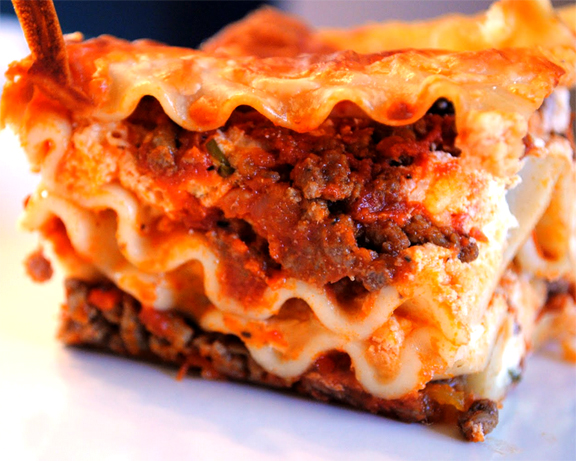 Classic Two Sauce Lasagna Classic Two Sauce Lasagna picture