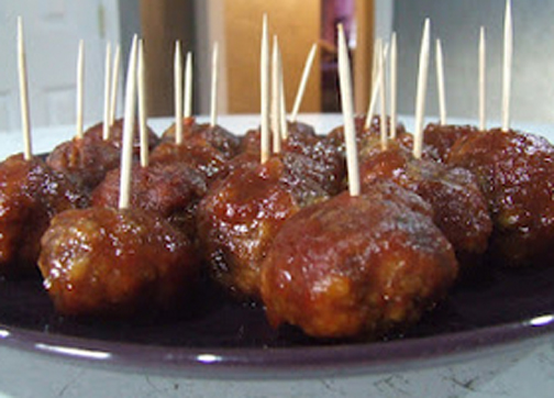 Cocktail Meatballs Or Frankfurters Cocktail Meatballs Or Frankfurters picture