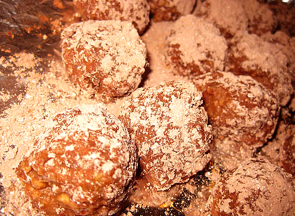 Cocoa Bourbon Balls Cocoa Bourbon Balls picture