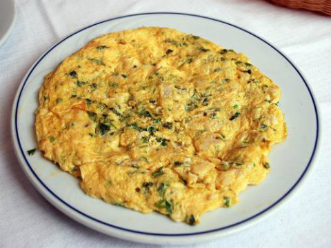 Yogurt Cheese Omelette Yogurt Cheese Omelette picture