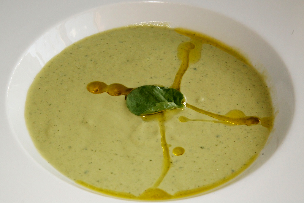Cold Cucumber Soup Cold Cucumber Soup picture