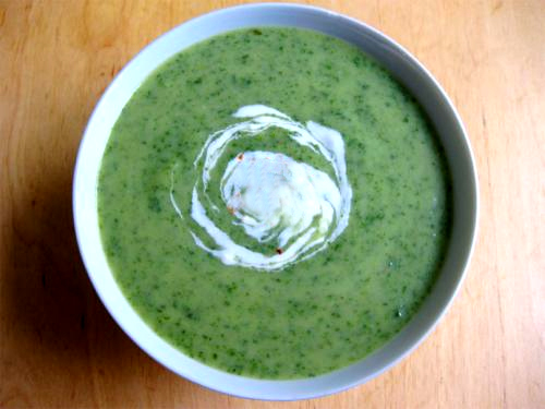 Cold Spinach Soup Cold Spinach Soup picture