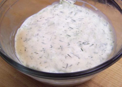 Cold Yogurt Soup Cold Yogurt Soup picture