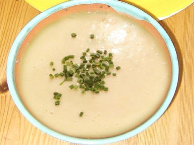 Cold Yogurt Vichyssoise Cold Yogurt Vichyssoise picture