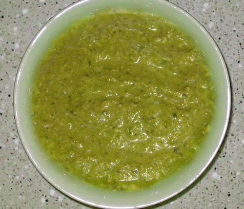 Coriander Chutney Coriander Chutney picture