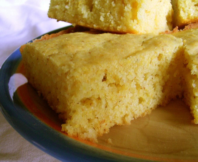 Simple Sour Cream Cornbread Simple Sour Cream Cornbread picture