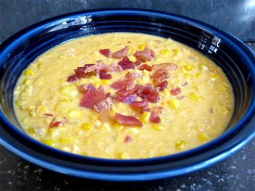 Corn and Cheese Chowder Corn and Cheese Chowder picture