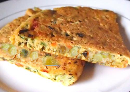 Corn Omelette Corn Omelette picture