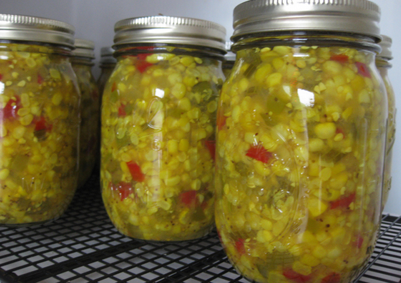 Corn Relish With White Vinegar Corn Relish With White Vinegar picture