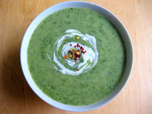 Cream of Spinach and Basil Soup Cream of Spinach and Basil Soup picture
