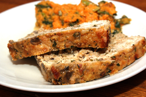 Cottage Cheese Meat Loaf Cottage Cheese Meat Loaf picture