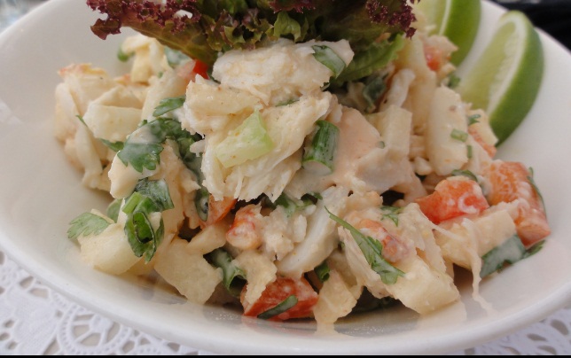 Crab & Pasta Salad Crab & Pasta Salad picture
