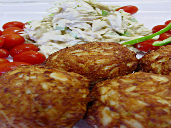 Crab Cakes Na Papai Hoopihapiha Crab Cakes Na Papai Hoopihapiha picture