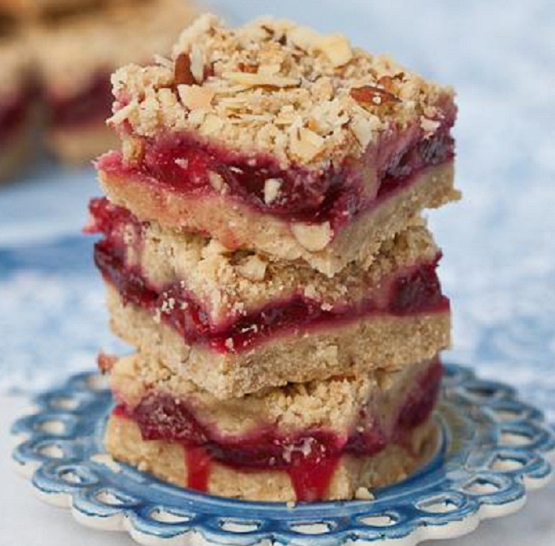 Cranberry Crumble Squares Cranberry Crumble Squares picture