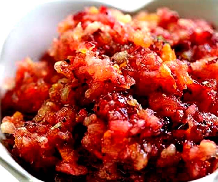 Raw Cranberry Relish Raw Cranberry Relish picture