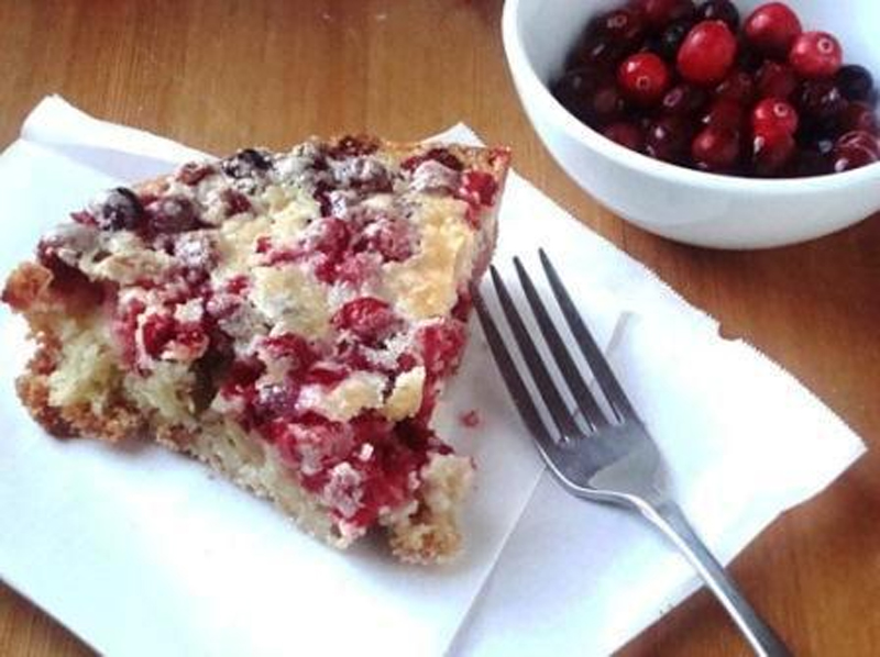 Cranberry Sour Cream Pie Cranberry Sour Cream Pie picture