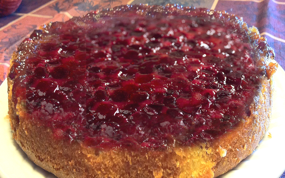 Cranberry Upside-down Cake Cranberry Upside-down Cake picture