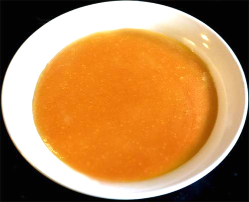 Cream Butterscotch Sauce Cream Butterscotch Sauce picture
