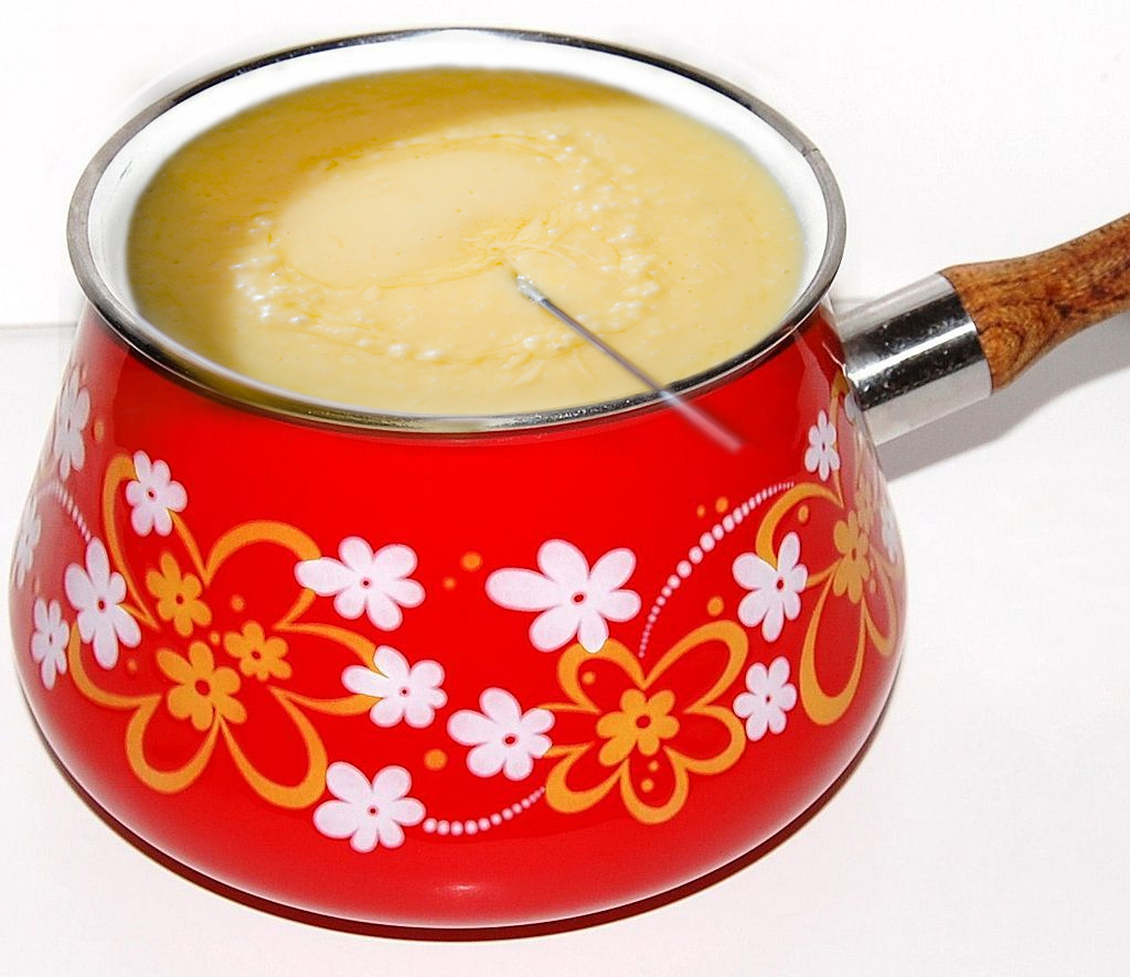 Cream Fondue Cream Fondue picture